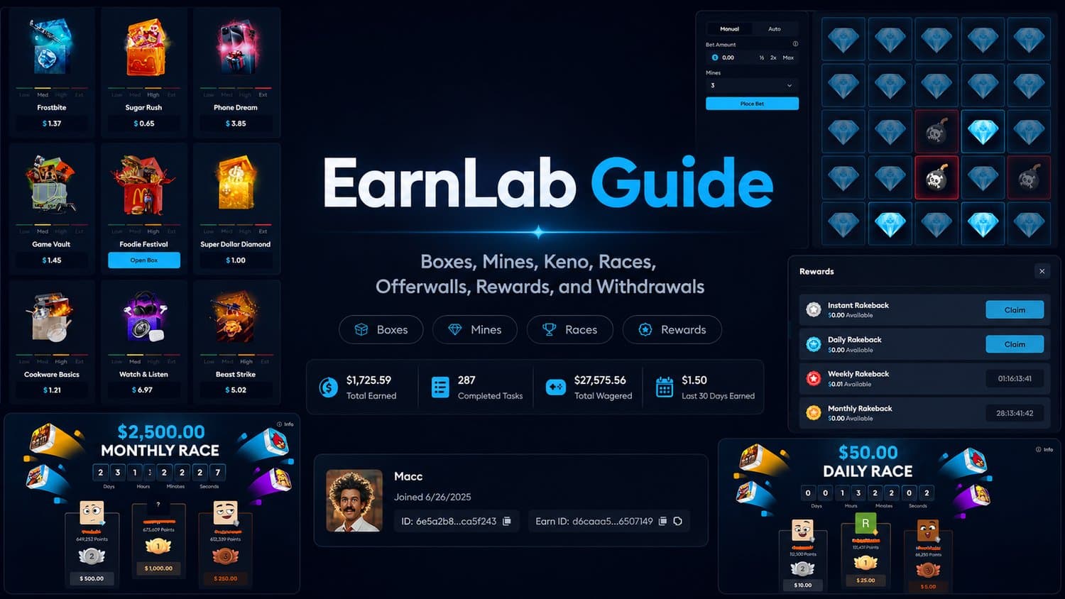 EarnLab GPT site preview