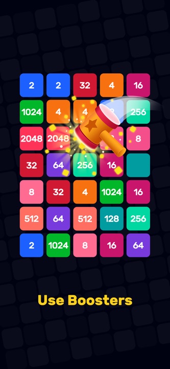 Compounding tile values showing exponential score explosion
