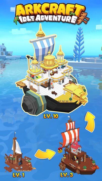 Arkcraft hero crew lineup and crafting stations