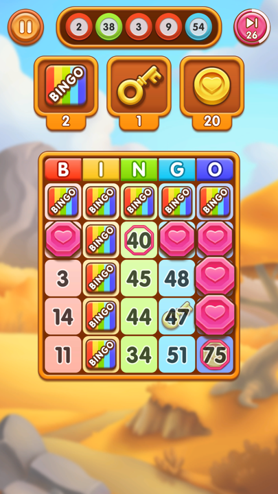 Bingo Klondike Adventures expedition map and bingo gameplay