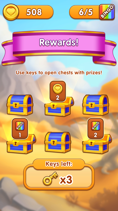 Player level progression and unlocked bingo rooms