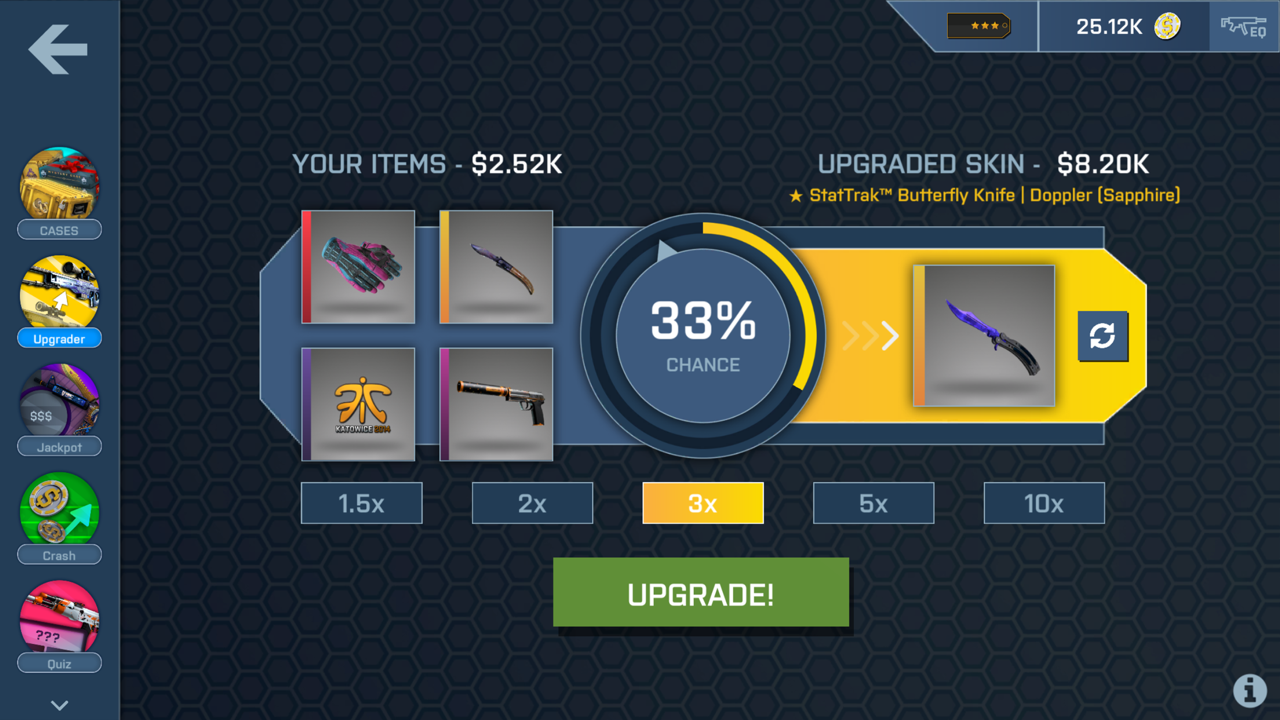 Cases.GG provably fair verification panel