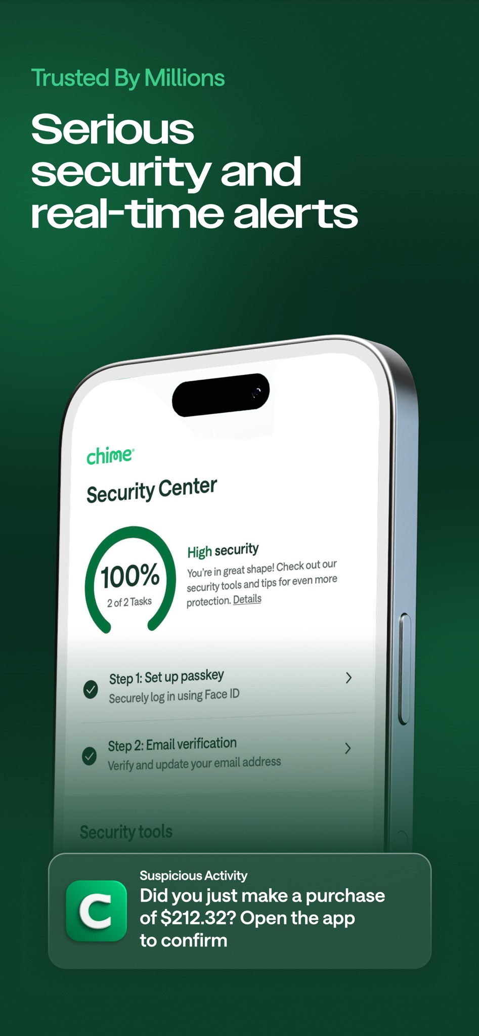 Chime Credit Builder Visa card option