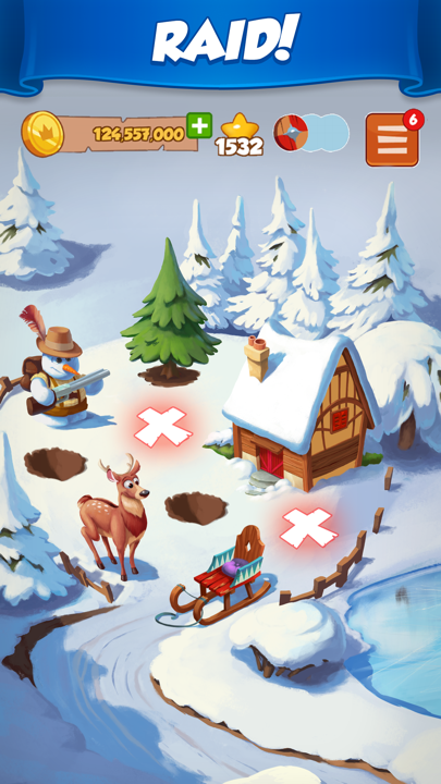 Coin Master village building and construction