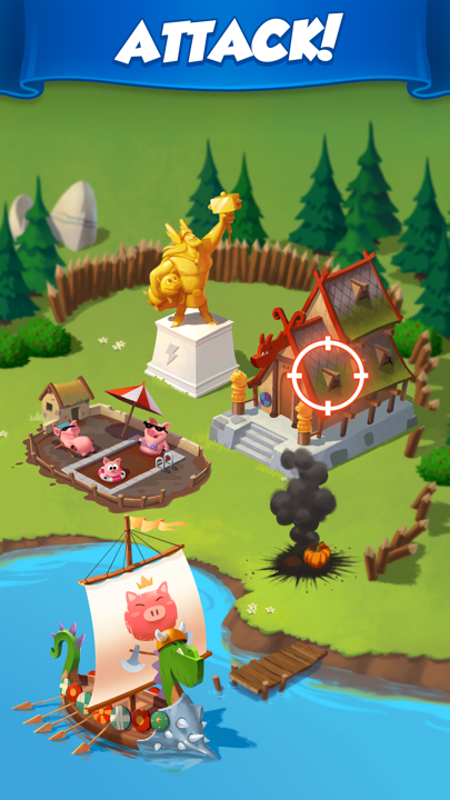 Coin Master raid mini game and digging for coins