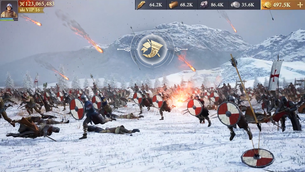 Frost & Flame: King of Avalon screenshot 1