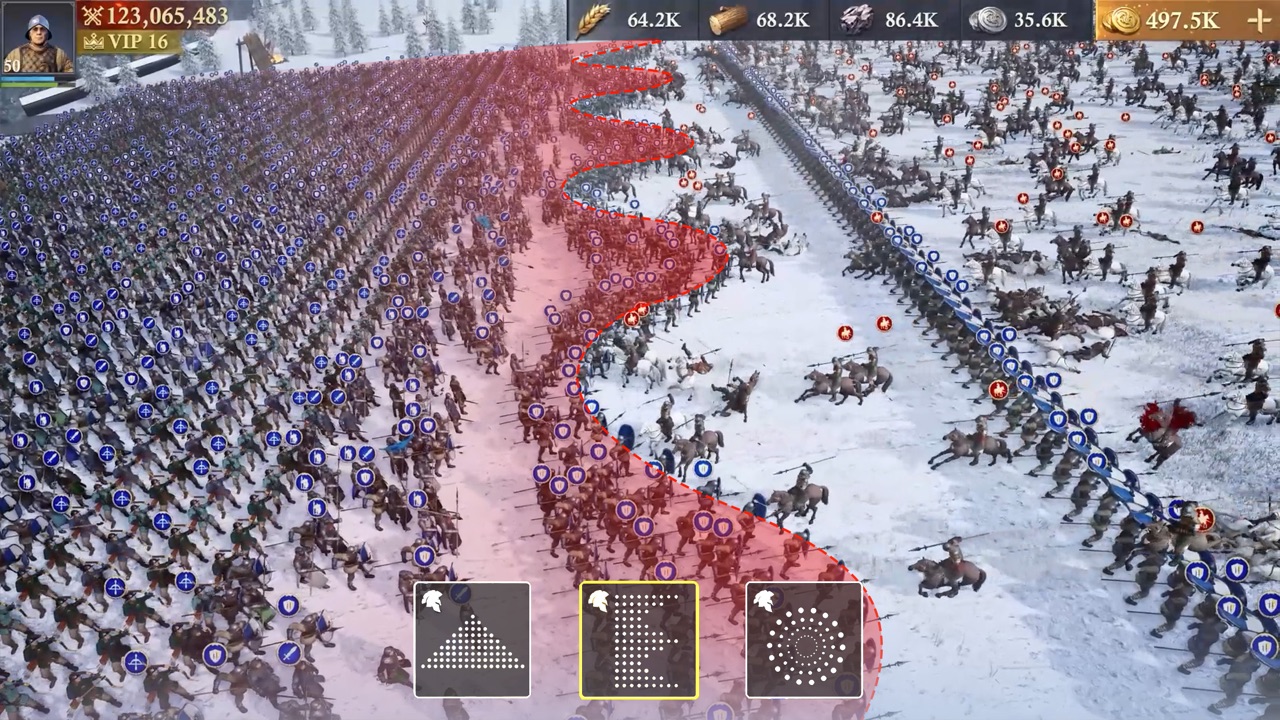 Frost & Flame: King of Avalon screenshot 3