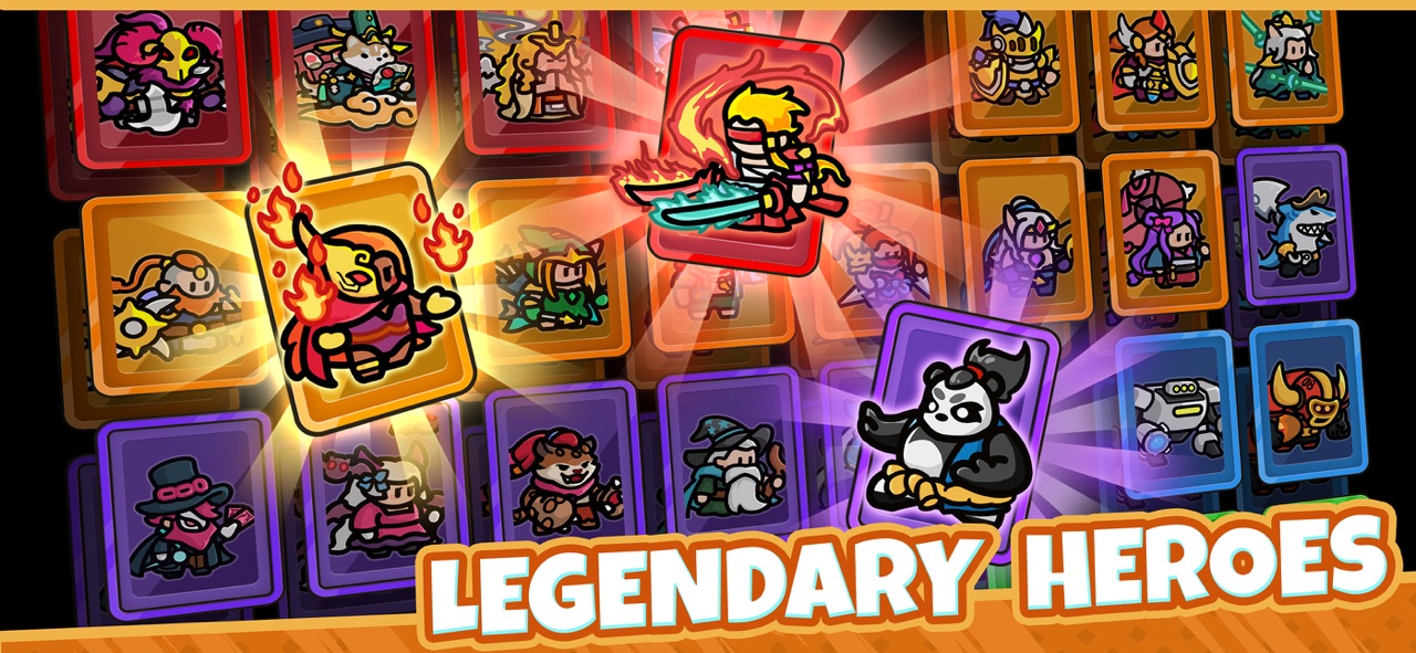 Heroes Survival Battle chapter victory screen and loot chest rewards