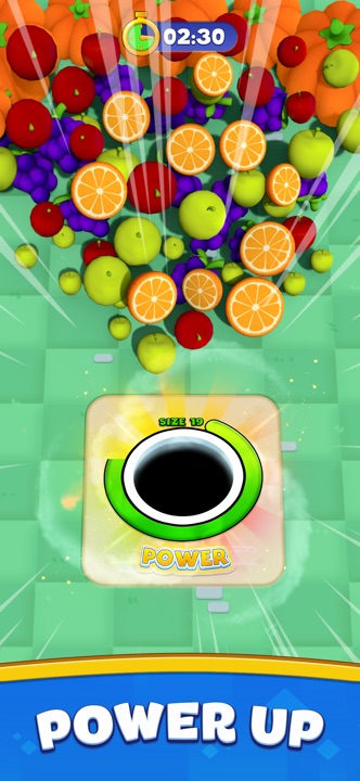 Hole Collect black hole consuming colorful city items and weapons