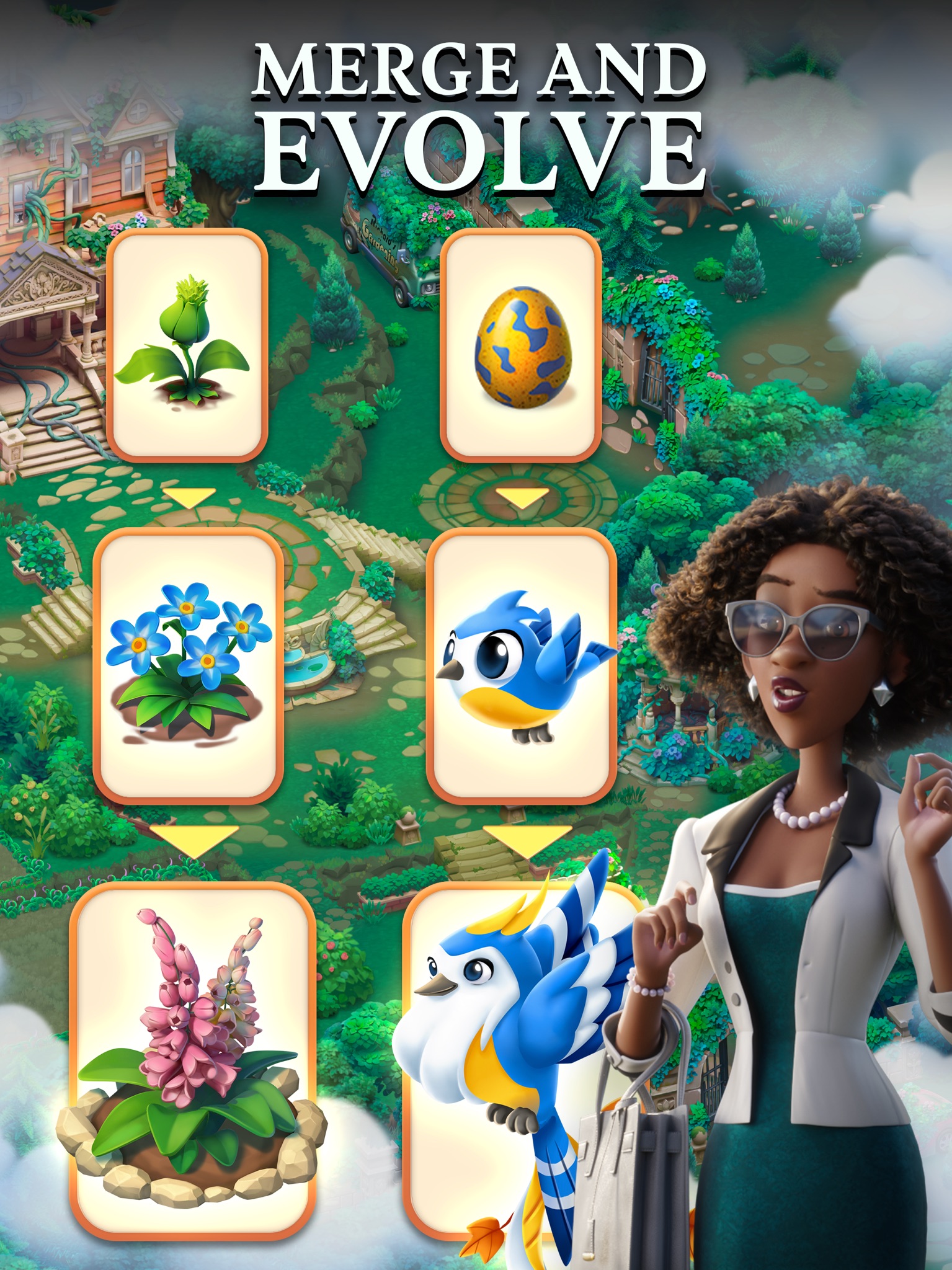 Merge Gardens event rewards and milestone progression