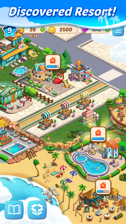 Merge Paradise matching objects and high-tier item discovery