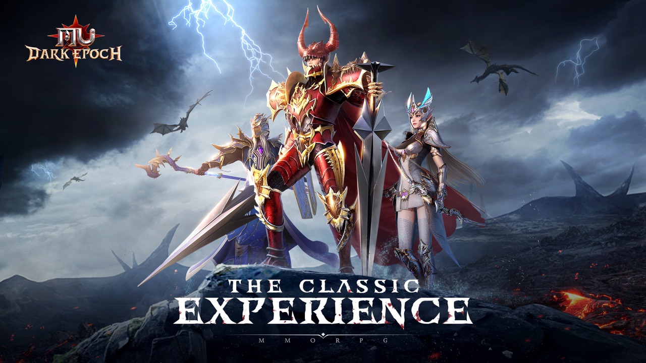 MU: Dark Epoch gameplay and class selection screen