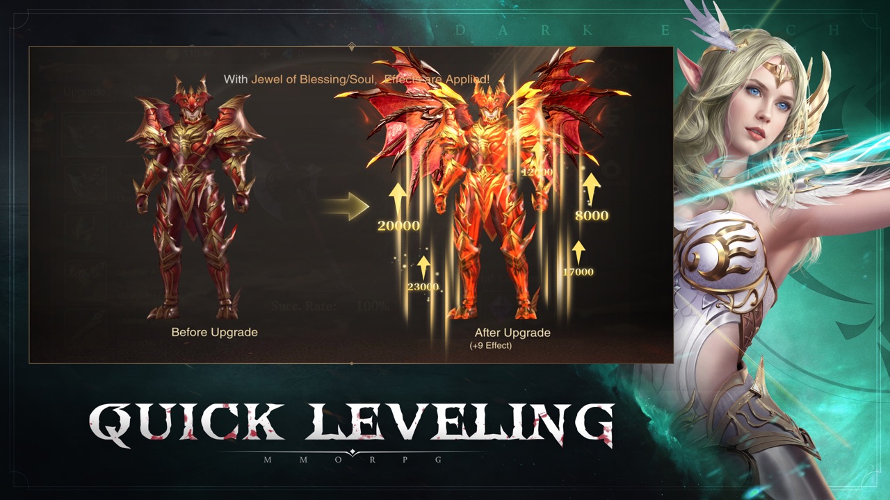 MU: Dark Epoch rewards claim and character progression
