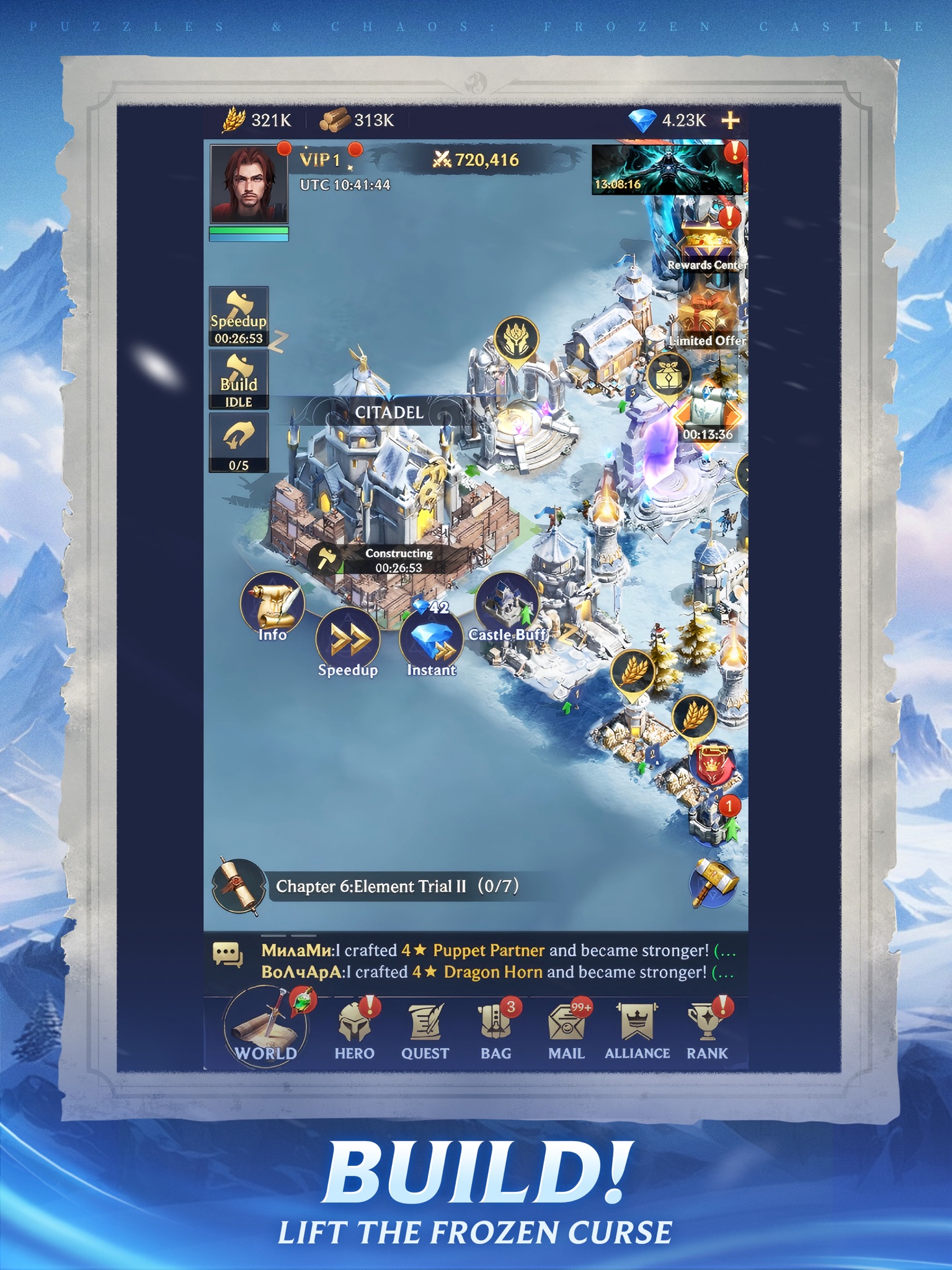 Puzzles & Chaos: Frozen Castle screenshot 5