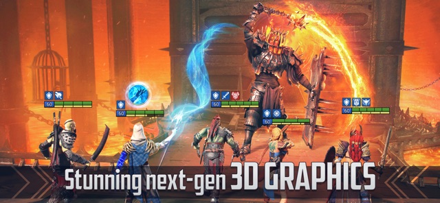 Raid Shadow Legends champion collection and hero gear upgrade interface