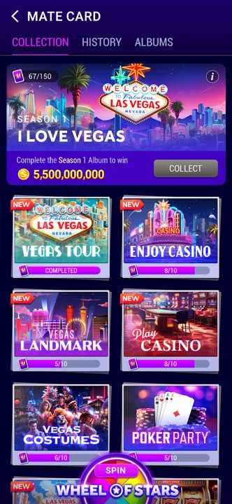 Slot Mate mega win celebration screen with huge coin tally