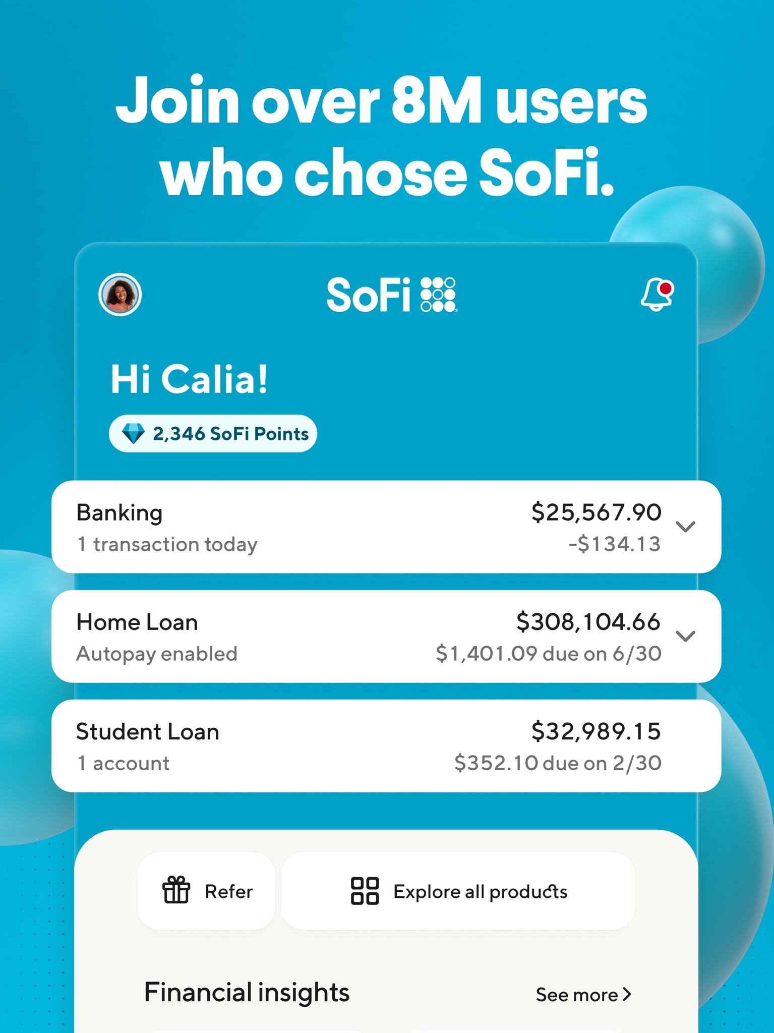 SoFi direct deposit setup and account numbers