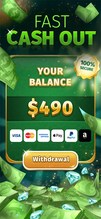 Solitaire Stash cash prize brackets and deposit bonus