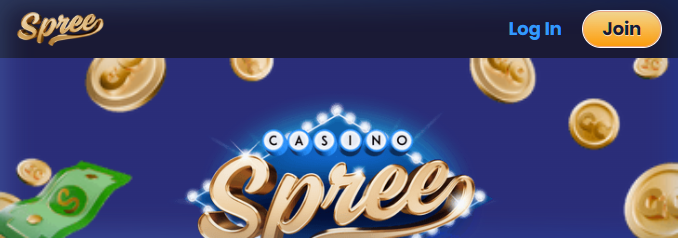 Spree Casino rewards shop and currency management