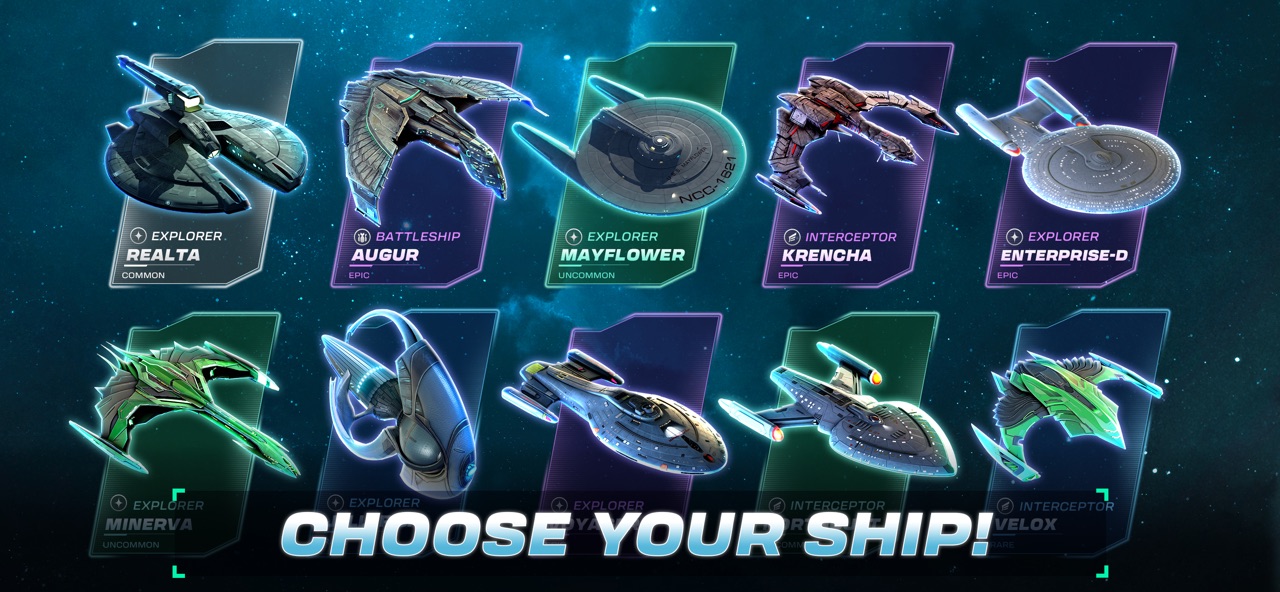 Star Trek Fleet Command starbase exterior and fleet warp paths