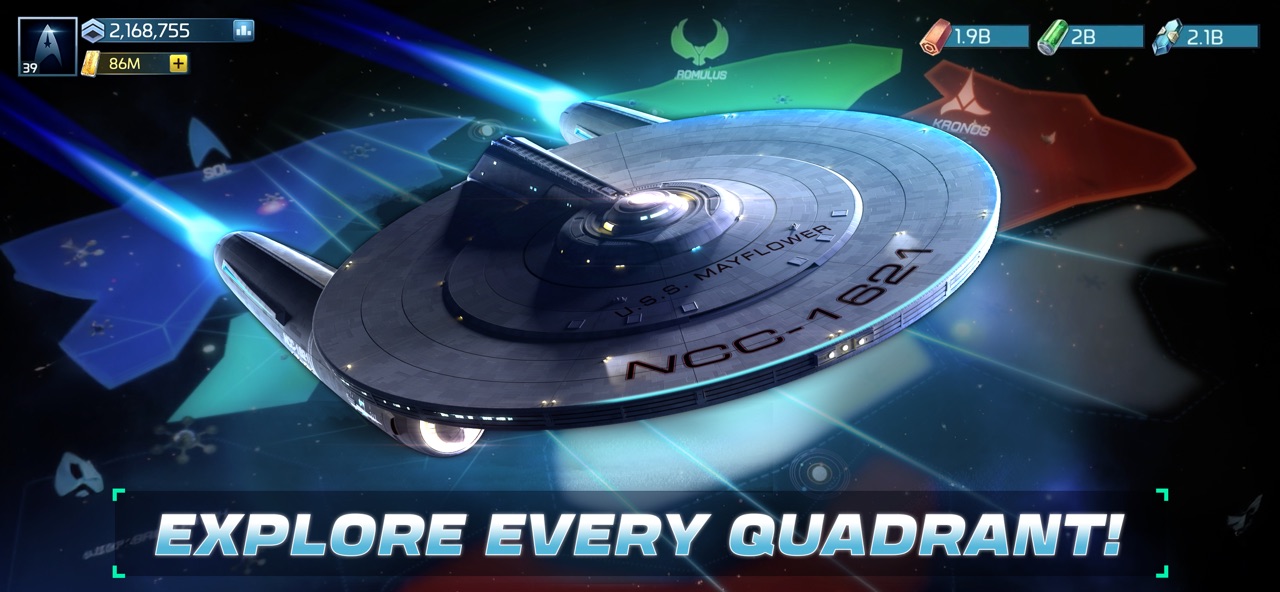 Star Trek Fleet Command ship shipyard construction menu