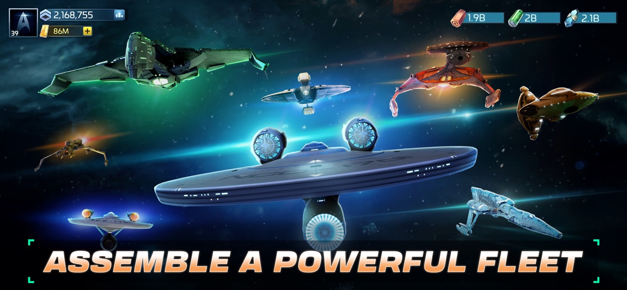 Star Trek Fleet Command research academy tree showing station and combat perks