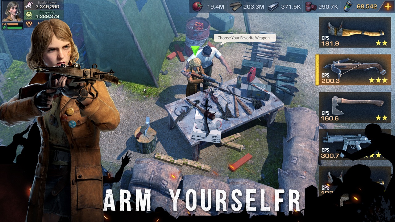 State of Survival: Zombie War offer overview and main interface