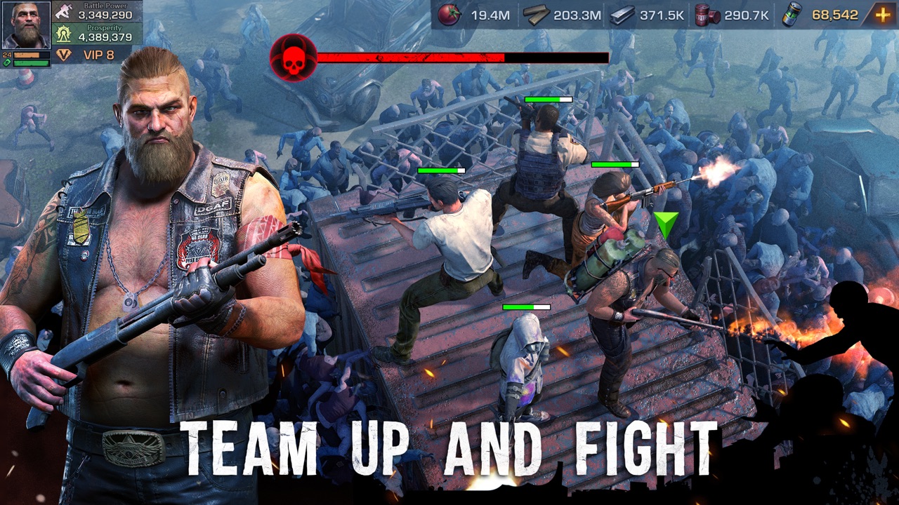 State of Survival: Zombie War milestone progression and core upgrade loop