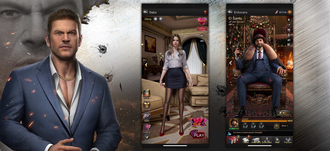 Player profile displaying Boss ID, city number, and Mansion level