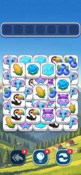 Tile Land powerups and booster inventory