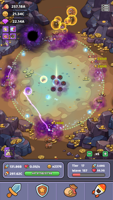 Wild Survival - Idle Defense screenshot 5
