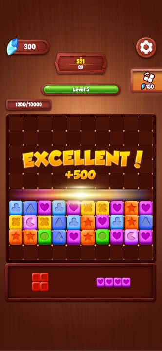 Woody Block Color Blast daily challenges and leaderboard